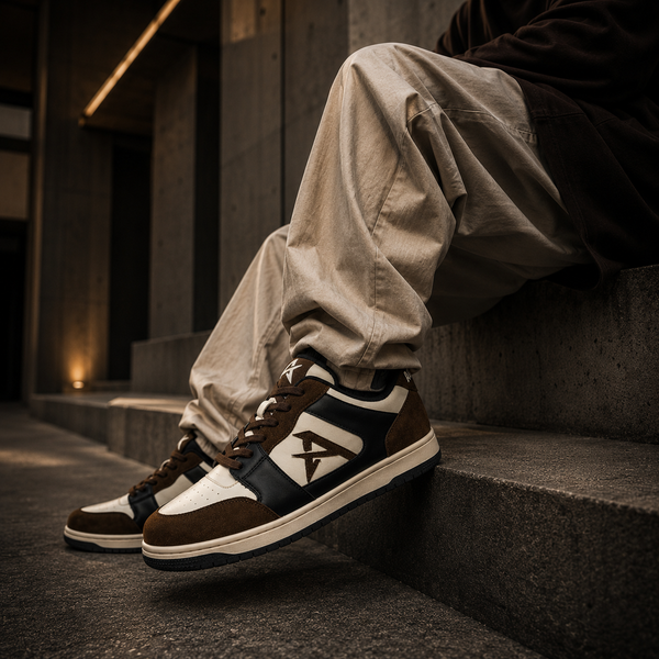 AOREX Voyager (ARX-01) | Brown Suede Sneaker