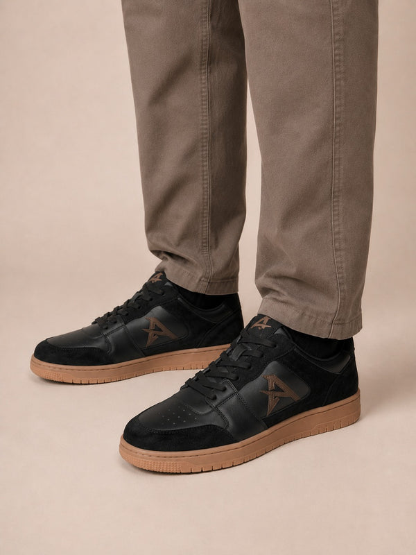 AOREX Rover (ARX-02) | Black Gum Sole Sneaker